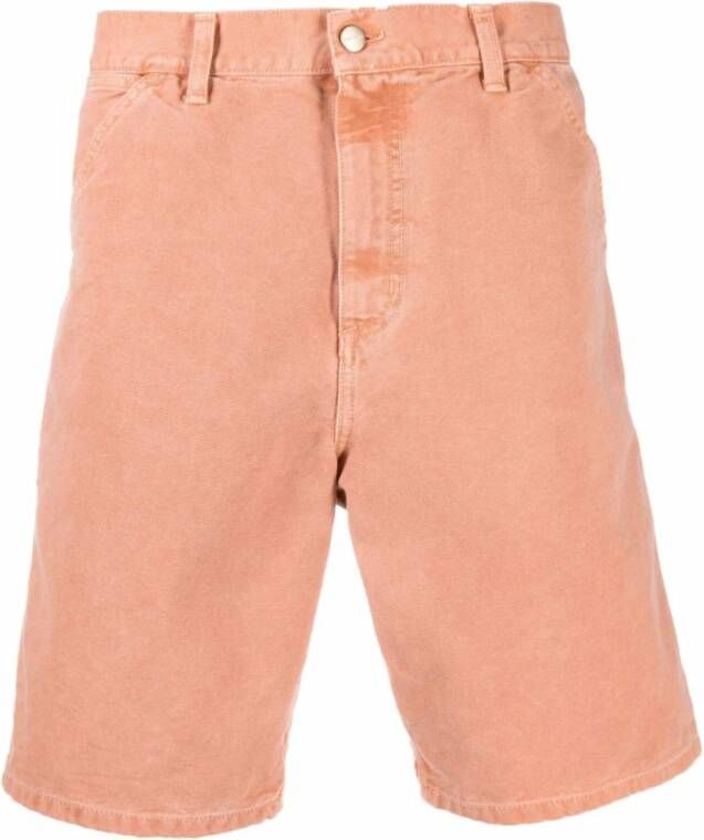 Carhartt WIP Casual Shorts Roze Heren