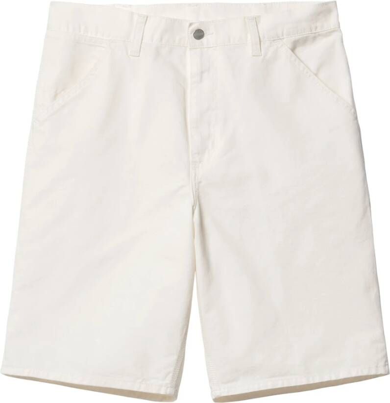 Carhartt WIP Casual Shorts Wit Heren