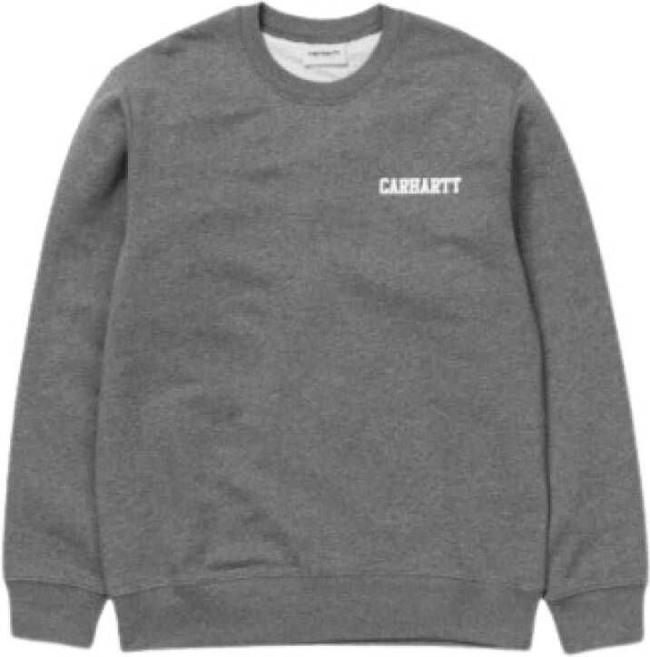 Carhartt WIP Collage Script Sweat Grijs Heren