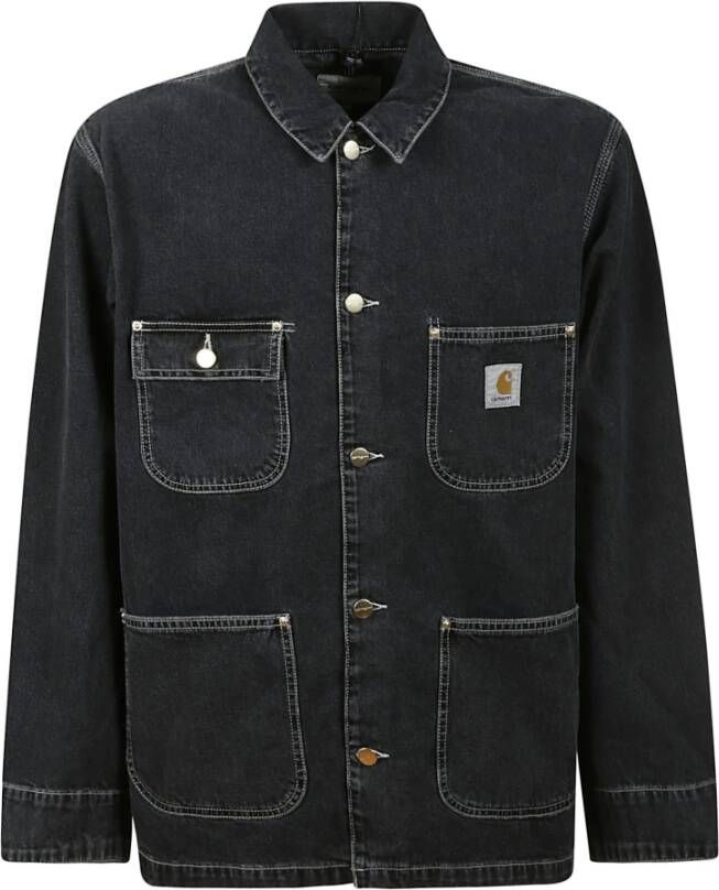 Carhartt WIP Denim Jackets Zwart Heren