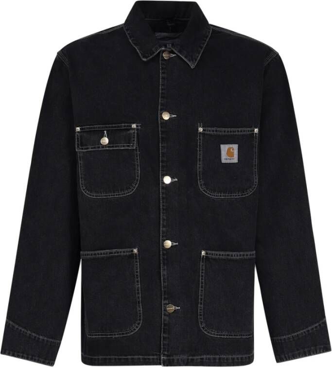 Carhartt WIP Denim Jackets Zwart Heren