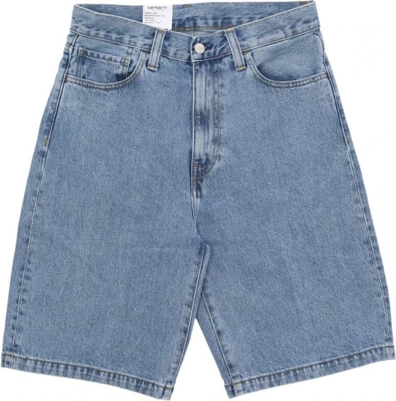 Carhartt WIP Denim Shorts Blauw Heren