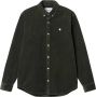 Carhartt WIP Stijlvol en praktisch corduroy overhemd voor heren Green Heren - Thumbnail 1