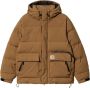 Carhartt WIP Lichtgewicht waterafstotende Munro jas in Hamilton Brown Bruin Heren - Thumbnail 1