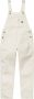 Carhartt WIP Canvas Bib Overall met Zakken White Dames - Thumbnail 1