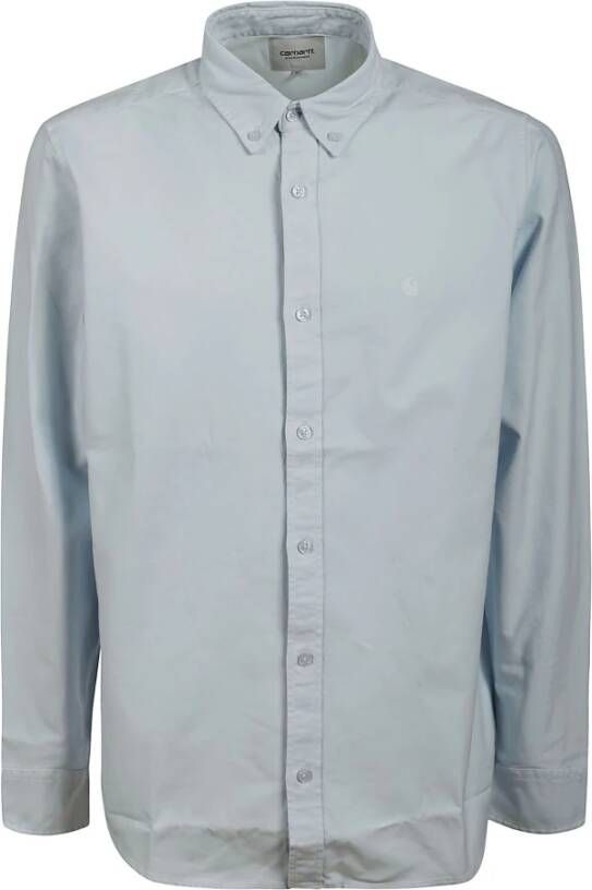 Carhartt WIP Formal Shirts Blauw Heren