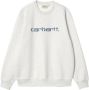 Carhartt WIP Ruimvallende Sweatshirt met Geborduurd Logo Gray Heren - Thumbnail 1
