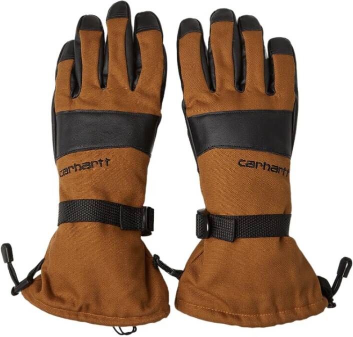 Carhartt WIP Handschoenen Bruin Unisex