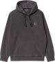 Carhartt WIP Hooded Nelson Sweatshirt Comfortabel en stijlvol Black Heren - Thumbnail 1