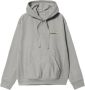 Carhartt WIP Logo hoodie Grijs Heren - Thumbnail 3
