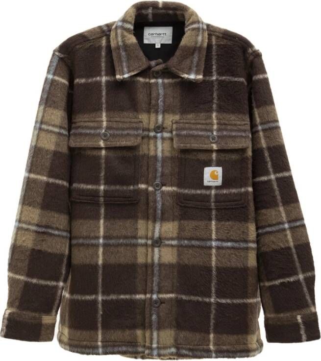 Carhartt WIP Casual overhemd Brown Heren