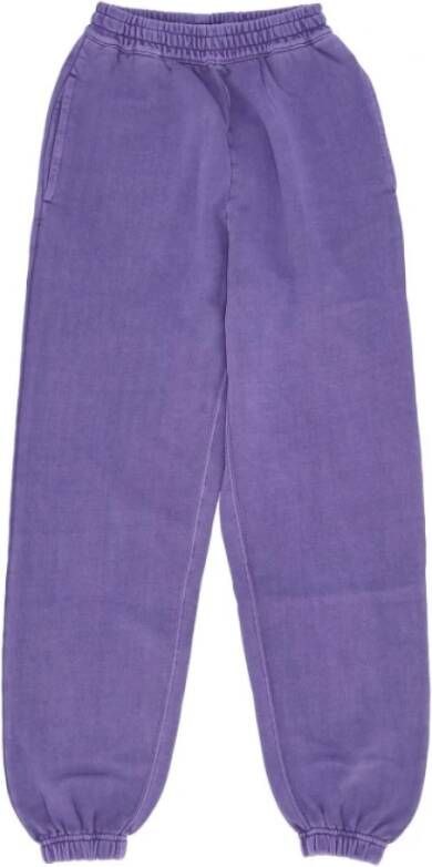 Carhartt WIP Cropped Trousers Purple Dames