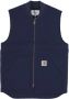 Carhartt WIP Klassieke Vest Blauw Rigid Streetwear Collectie Blauw Heren - Thumbnail 1
