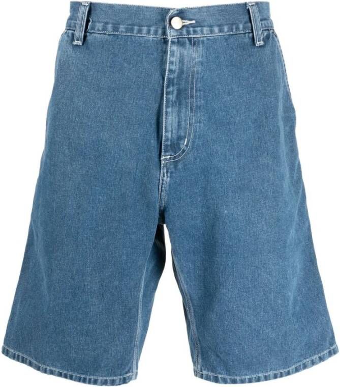 Carhartt WIP Korte spijkerbroek Blauw Heren
