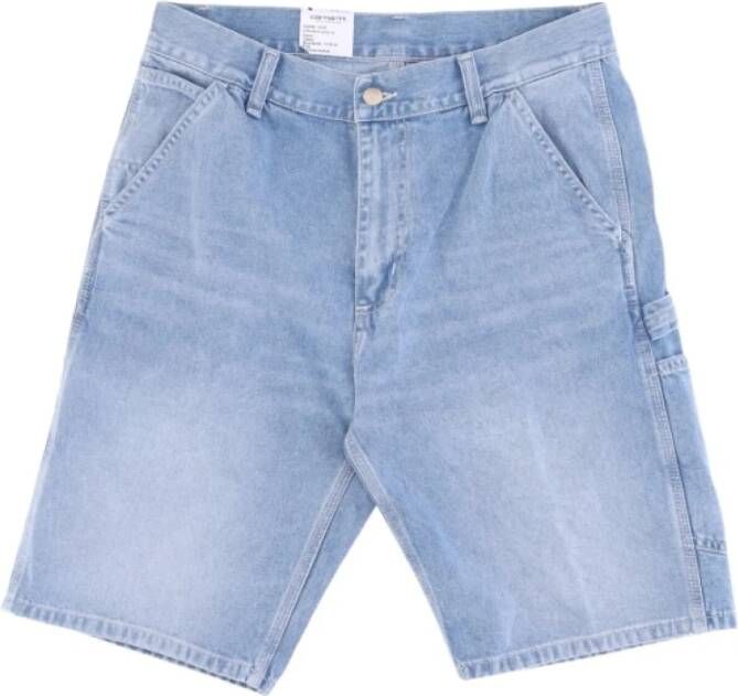 Carhartt WIP Korte spijkerbroek Blauw Heren