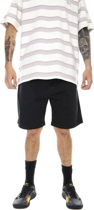 Carhartt WIP Lange korte broek Zwart Heren