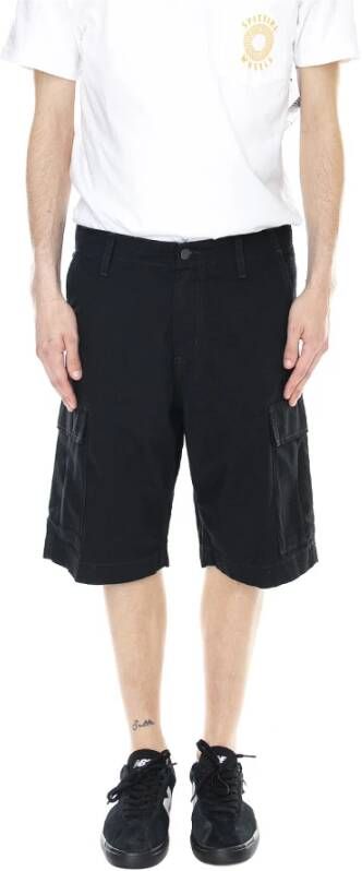 Carhartt WIP Lange korte broek Zwart Heren