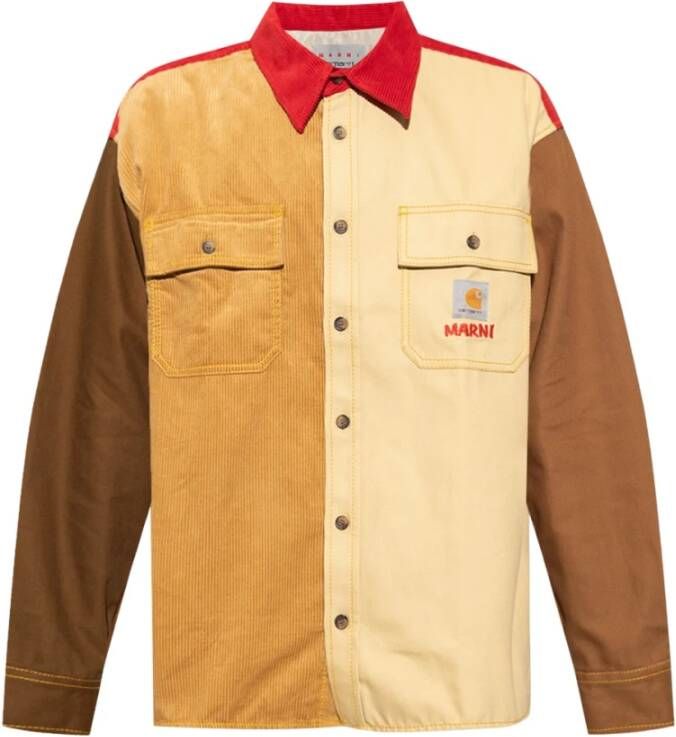 Carhartt WIP Lichte jas Beige Heren