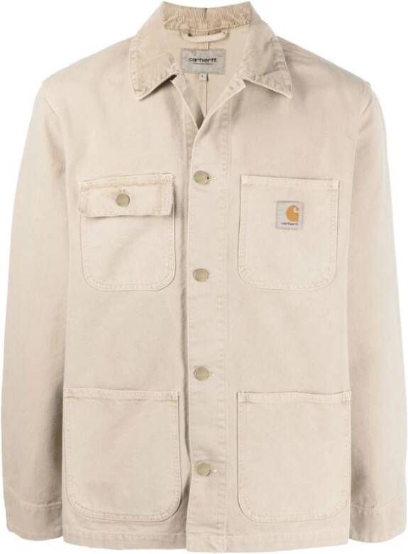 Carhartt WIP Lichte jas Beige Heren
