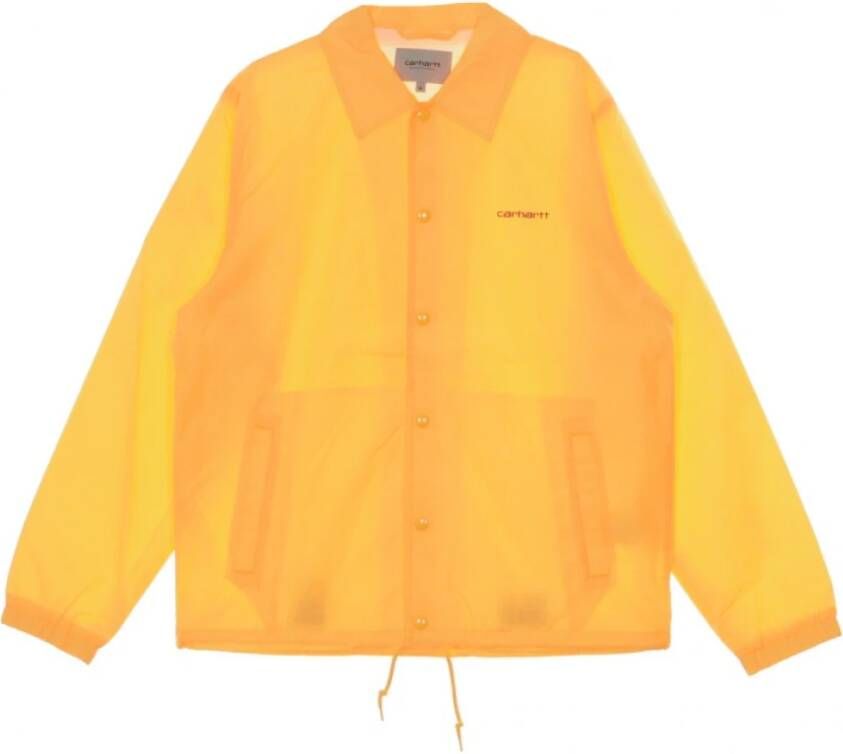 Carhartt WIP light jacket Oranje Heren