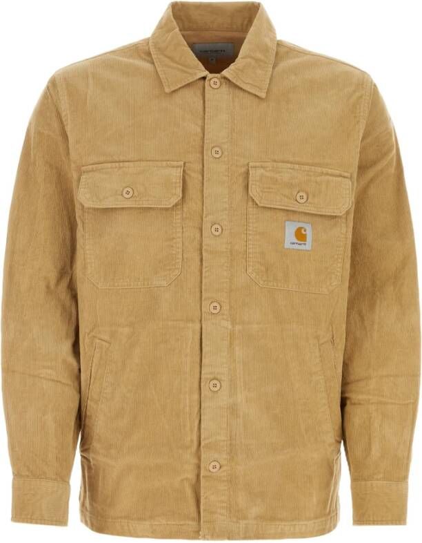 Carhartt WIP Light Jackets Beige Heren