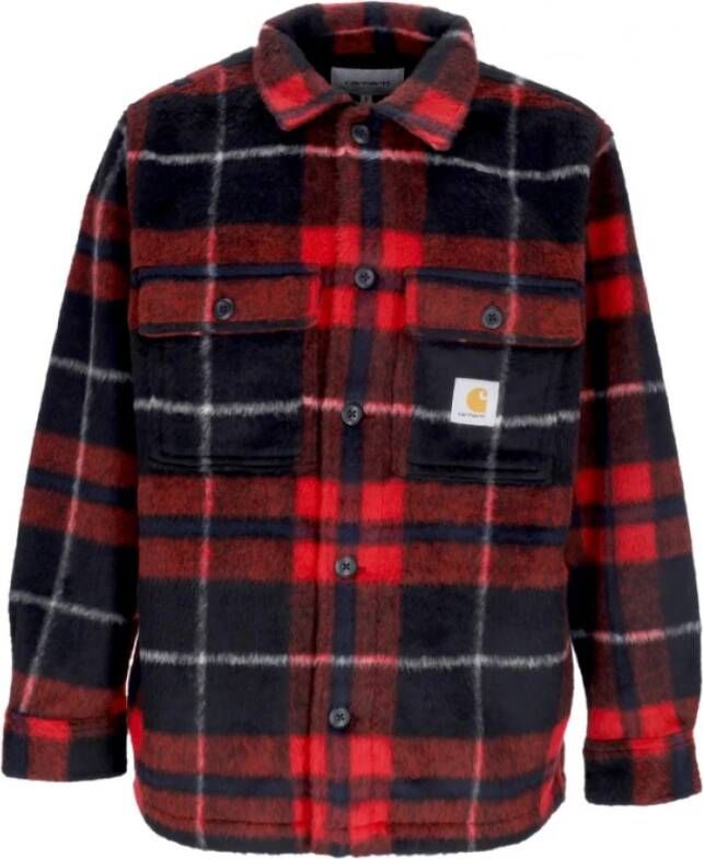 Carhartt WIP Normaal Overhemd Rood Heren