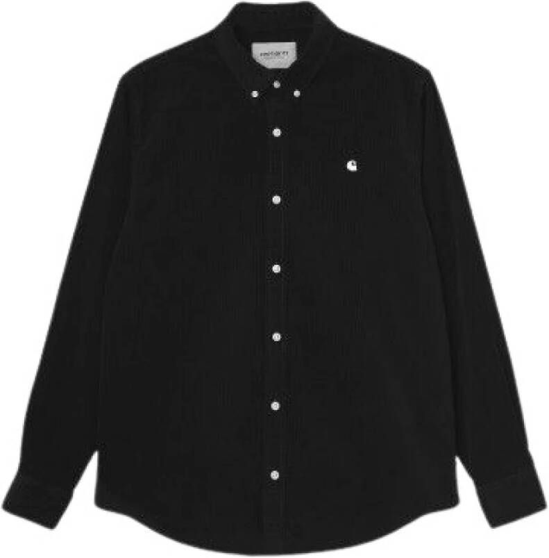Carhartt WIP Normaal Overhemd Zwart Heren