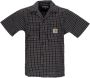 Carhartt WIP Normaal Overhemd Zwart Heren - Thumbnail 1