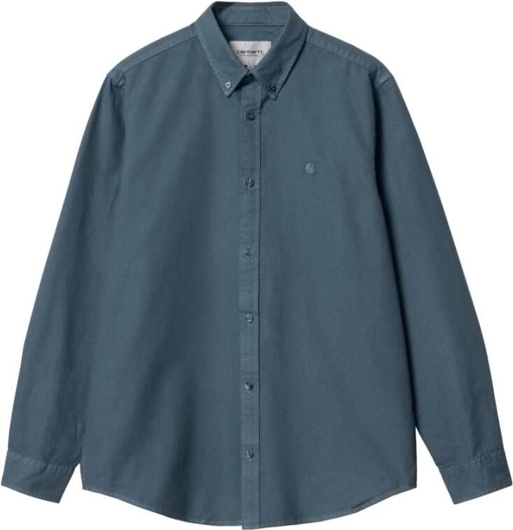Carhartt WIP Normaal shirt Blauw Heren