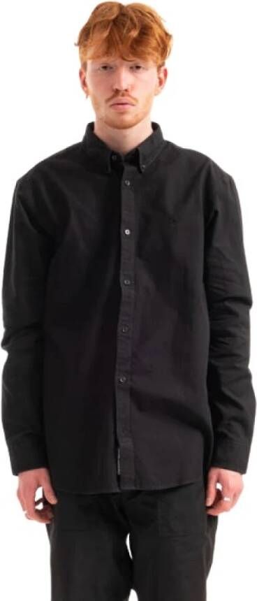 Carhartt WIP Normaal Overhemd Black Heren