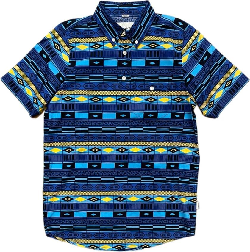 Carhartt WIP Polo Shirts Blauw Heren