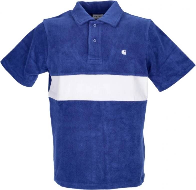Carhartt WIP Poloshirt Blauw Heren