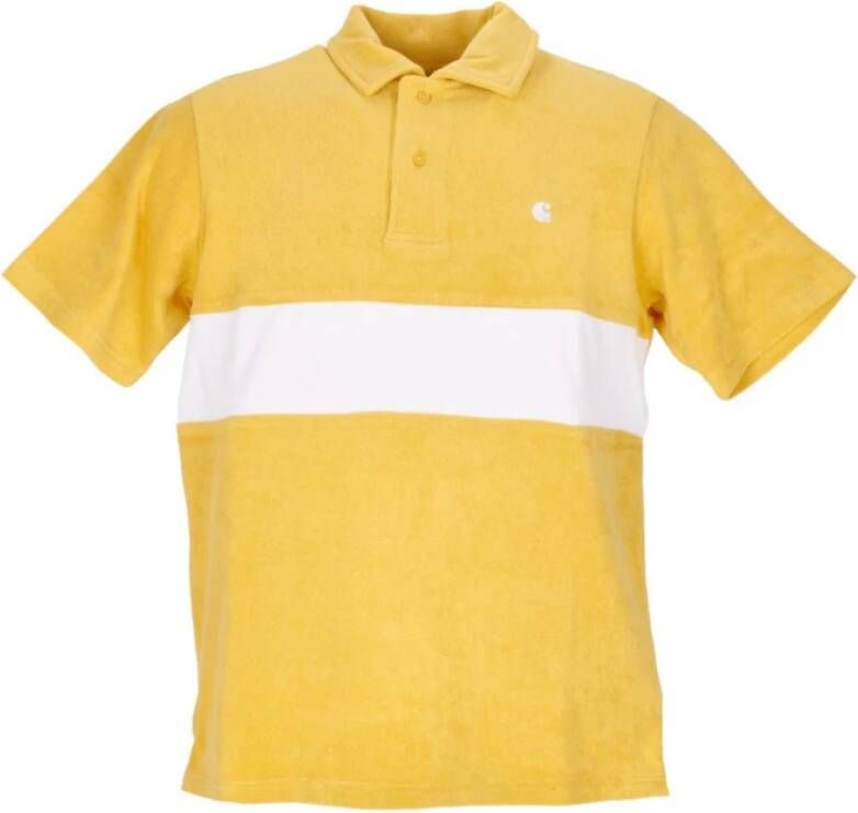 Carhartt WIP Poloshirt Yellow Heren