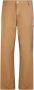 Carhartt WIP Rechte beenbroek met iconisch logo van Carhartt. Gemaakt in overeenstemming met de merkidentiteit functioneel en casual Beige Heren - Thumbnail 1