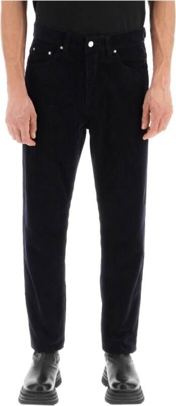 Carhartt Work In Progress straight fit broek van puur katoen in corduroy look