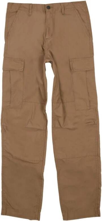 Carhartt WIP Rechte broek Bruin Heren