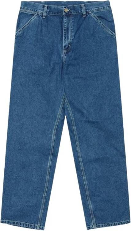 Carhartt WIP Rechte jeans Blauw Heren
