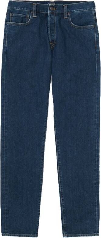 Carhartt WIP Rechte spijkerbroek Blauw Heren