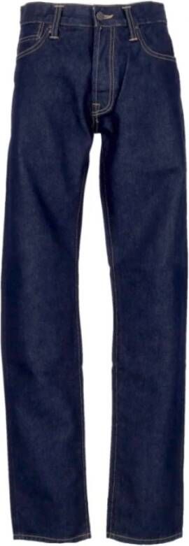 Carhartt WIP Rechte spijkerbroek Blauw Heren