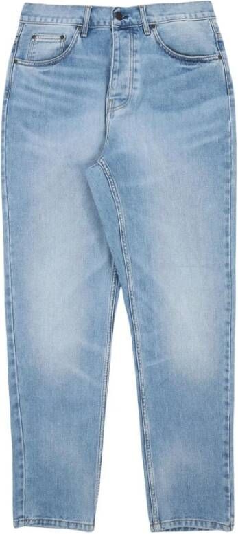 Carhartt Work In Progress Relaxed tapered fit jeans van biologisch katoen model 'Newel'