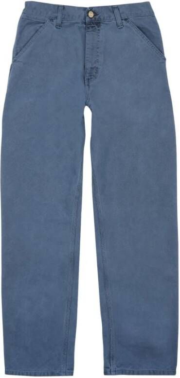 Carhartt WIP Rechte spijkerbroek Blauw Heren