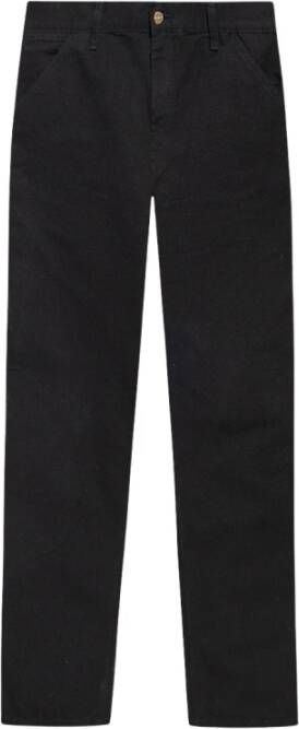 Carhartt WIP Simple Pant Klassiek Geïnspireerde Werkkleding Stijl Black Heren