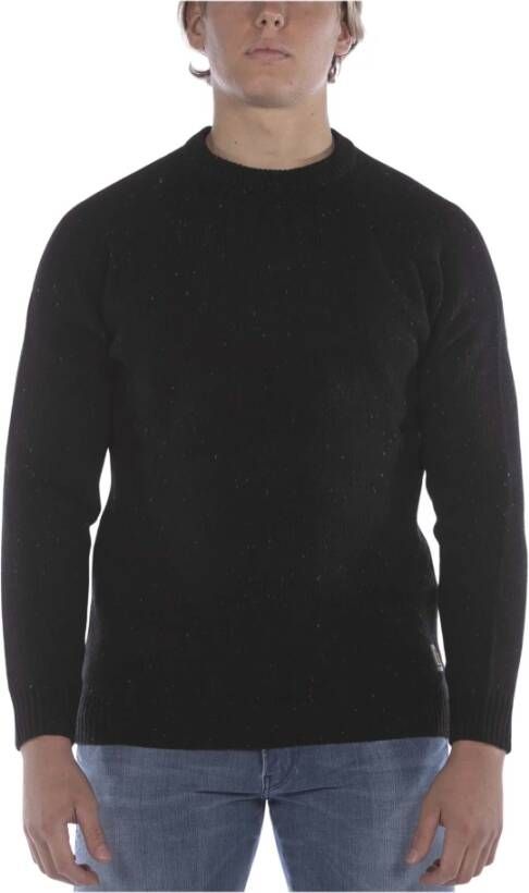 Carhartt WIP Stijlvolle Anglistic Sweater Black Heren