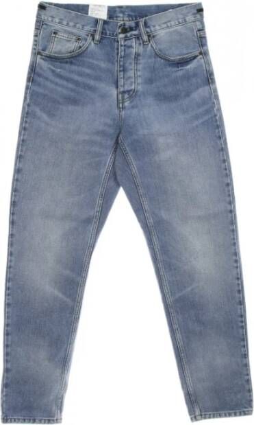 Carhartt WIP Ruimvallende spijkerbroek Blauw Heren
