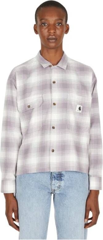 Carhartt WIP Shirt Paars Dames
