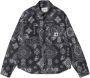 Carhartt Work In Progress Overhemdblouse met all-over motief model 'Verse' - Thumbnail 2