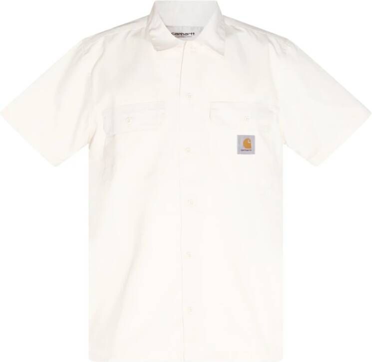 Carhartt WIP Shirts met korte mouwen Wit Heren