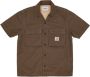 Carhartt WIP Short Sleeve Shirts Bruin Heren - Thumbnail 1