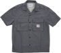 Carhartt WIP Short Sleeve Shirts Grijs Heren - Thumbnail 1