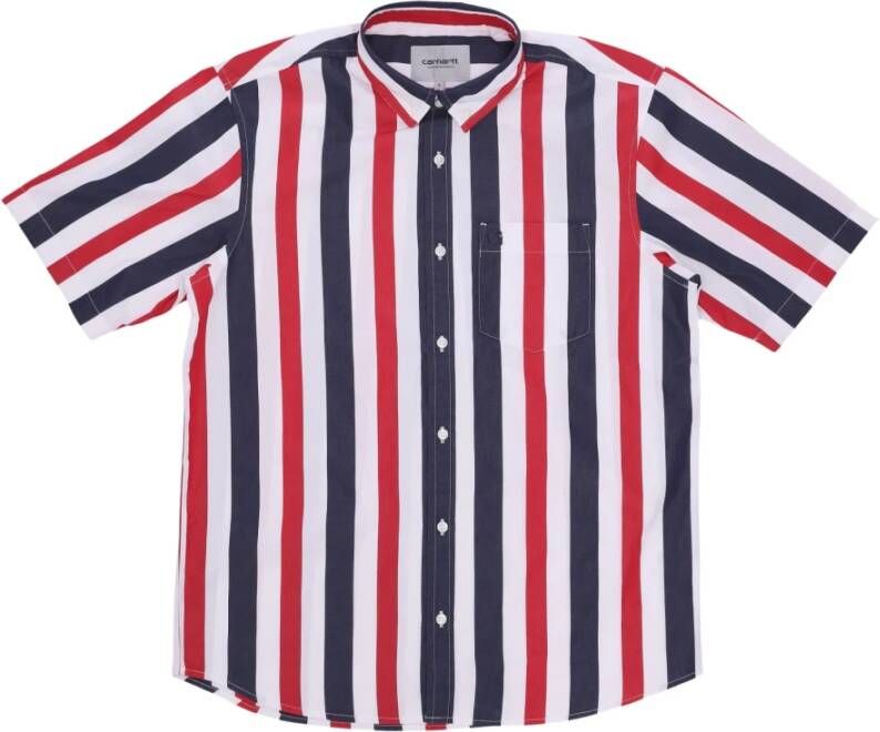 Carhartt WIP Elcano Shirt Korte Mouwen Heren T-shirt Multicolor Heren